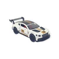 Çek Bırak Araba Metal - 3672C - Beyaz - Sarı