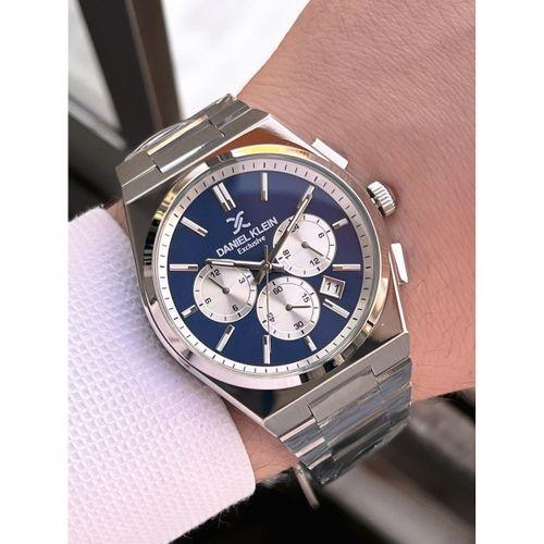 Daniel Klein Prx Kasa Kronometreli İtalyan Tasarım Bileklik Hediyeli Garantili Erkek Kol Saati PRx.3