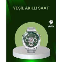 Amoled Ekran Akıllı Saat Harita Gösterimli Bluetooth Aramalı 3 Kayışlı