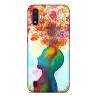 Lopard Samsung Galaxy A01 Uyumlu Kılıf Manipülasyon ☻ (46) Core Armor Kılıf Desenli