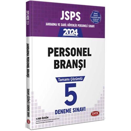 2024 JSPS Jandarma Sahil Güvenlik Personeli Sınavı Personel Branşı 5 Deneme Sınavı Data Yayınları