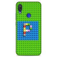 Lopard Xiaomi Redmi Note 7 Uyumlu Kılıf BloX (28) Arka Kapak P Harfi