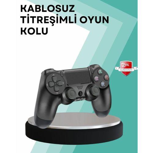 Kablosuz Ps4 Oyun Kolu – Çift Titreşimli Motor, Uzun Pil Ömrü Ve Hassas Kontrol