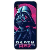 Potkal Hediye Fabrikası Huawei Y6 2019 Kılıf HD Desen Baskılı Arka Kapak - Darth Vader