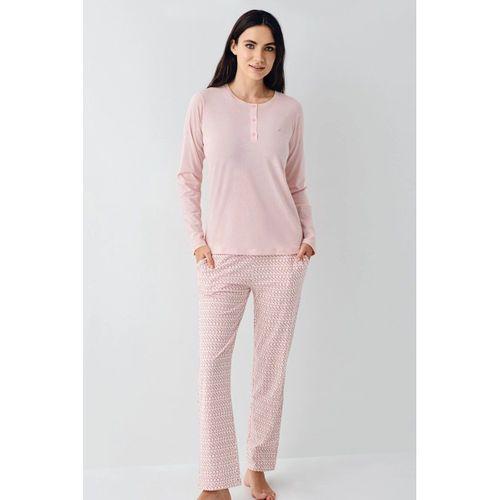 Pierre Cardin 9080-s Kadın Uzun Kol Pijama Takım