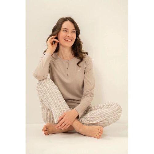 Kadın Pijama Takımı - Uzun Kollu