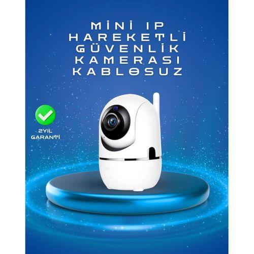 Full Hd 1080p Kablosuz Pan & Tilt Güvenlik Kamerası – Hareket Takipli Ve İki Yönlü Sesli