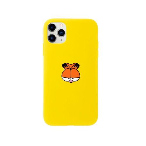 iPhone 11 Pro Garfield Sarı Telefon Kılıfı