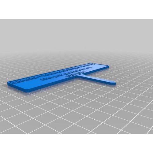 HM Özelleştirilmiş Bitki Etiketleri (Bu ürün Sadece Plastik parçadır - Almadan Önce Soru Sorabilirsiniz)