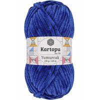 Yumurcak Kadife El Örgü İpi Gece Mavisi K524