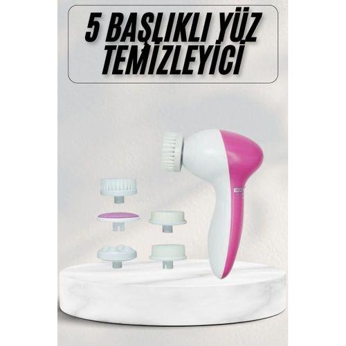 Cilt Temizleme Ve Masaj Aleti 5 Başlıklı Akne Ve Sivilce Önleyici