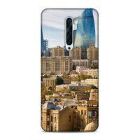 Oppo Reno 2z Uyumlu Kılıf Azarbaijan (31) TPU Kılıf Bakü Kuleler