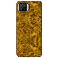 Mermer Desenli (20) Tema Koruyucu Kılıf Bronz Oppo A73 Kılıf