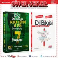 CBA Akademi ÖABT Beden Eğitimi ve Spor Öğretmenliği 7 Deneme ve AKM Dil Bilgisi Soru Bankası Seti 2 Kitap