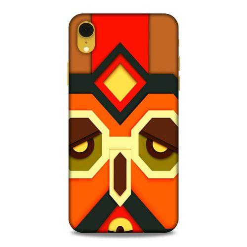 Lopard Apple iPhone XR Uyumlu Kılıf Soyut Sanat (6) Desenli Silikon Kılıf