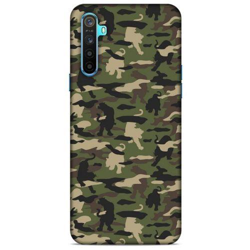 Kamuflaj 85 Oppo Realme 6i Kılıf Silikon Kapak
