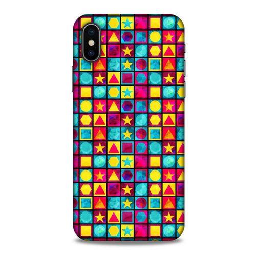 Geometrix 47 Apple Iphone X Kılıf Silikon Kapak