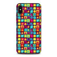 Geometrix 47 Apple Iphone X Kılıf Silikon Kapak