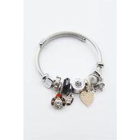 Uğur Böceği Charmlı Bilezik - Siyah