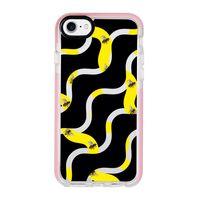 iPhone 7 Wavy Bee Candy Bumper Silikonlu Telefon Kılıfı