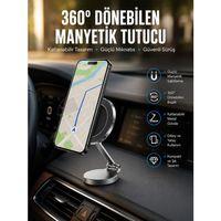 Yeni Nesil Araç İçi Mıknatıslı Telefon Tutacağı Tüm Telefonlara Uyumlu