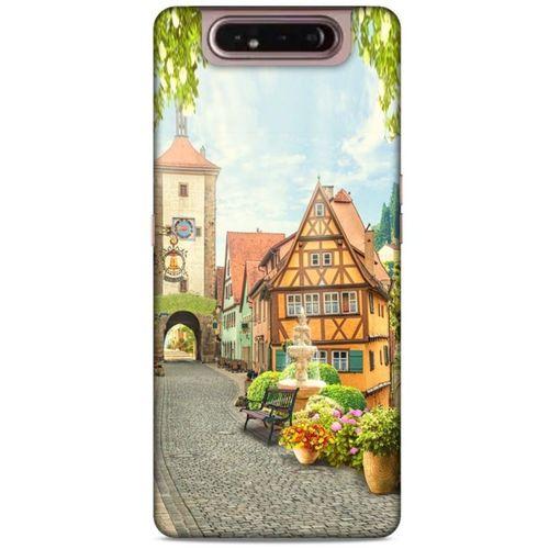 Cityx (26) Samsung Galaxy A80 Kılıf Silikon Kapak Desenli