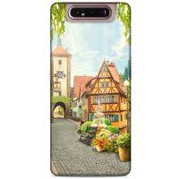Cityx (26) Samsung Galaxy A80 Kılıf Silikon Kapak Desenli