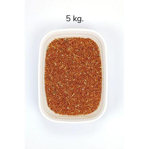 Kırmızı Darı Sade Tozsuz Doğal Taze Kuş Yemi - 5 kg