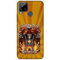Realme C15 Uyumlu Kılıf Motorsiklet (9) Kılıf Harley Davidson