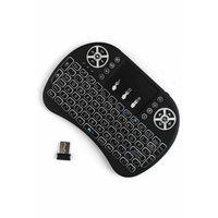 Kablosuz Türkçe Q Klavye Rgb Işıklı Televizyon Ps3 Dokunmatik Mouse