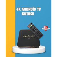 Android Tv Box 4k – 2gb Ram 16gb Rom, Kablosuz Wi-fi Medya Oynatıcı