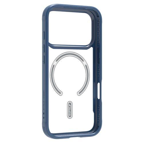 Apple iPhone 17 Pro Max Kılıf M-safe Şarj Özellikli Airbagli Raptic Shield Serisi Şeffaf Arka Yüzey Kapak