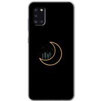 MRCİLETİSİM MRCİLETİSİM Samsung Galaxy A31 Kılıf HD Desen Baskılı Arka Kapak + Temperli Cam - İyi Geceler