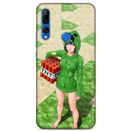 Lopard Huawei Y9 Prime 2019 Uyumlu Kılıf PiXel (33) Hybrid Kılıf TNT Girl