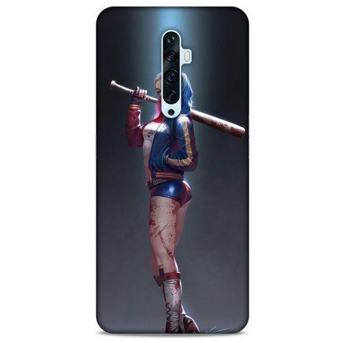 Oppo Reno 2z Uyumlu Kılıf Harley Quinn (14) Lansman Kılıf Antrasit