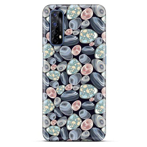 Oppo Realme 7 Kılıf Baskılı Özel Seri Taşlı (14) Lansman Kılıf