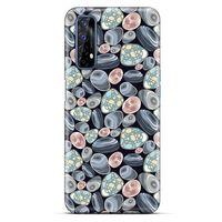 Oppo Realme 7 Kılıf Baskılı Özel Seri Taşlı (14) Lansman Kılıf