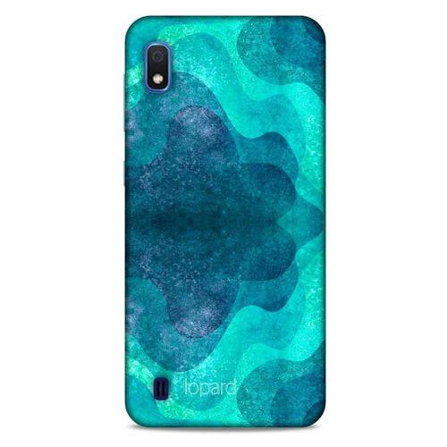 Samsung Galaxy A10 Kılıf Pastel Renkler (6) Silikon Kılıf Mavi Yeşil