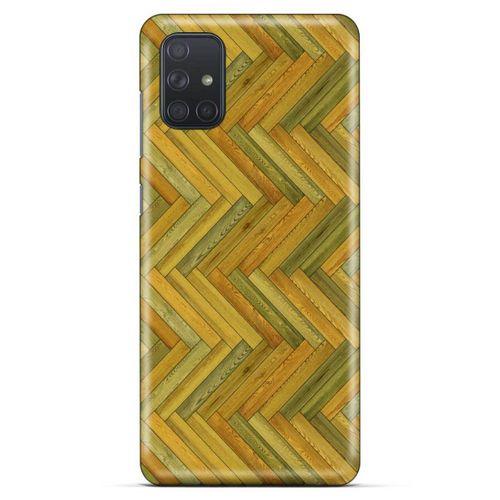 Lopard Samsung Galaxy M51 Uyumlu Kılıf Wood'X (32) Soft Silikon Kılıf Desenli