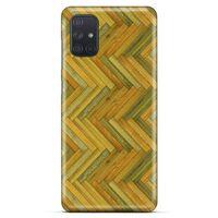 Lopard Samsung Galaxy M51 Uyumlu Kılıf Wood'X (32) Soft Silikon Kılıf Desenli