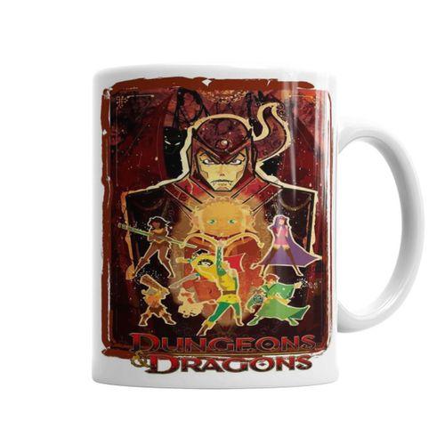 Dungeons Dragons Caverna Do Dragao Kupa Bardak Porselen