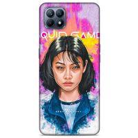 Huawei P40 Lite Uyumlu Kılıf Squid Game (47) Crystal Flex Kılıf Dae-Hyun