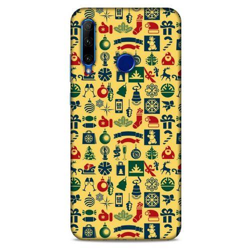 Yılbaşı Süsleri 12 Huawei Y6P Kılıf Silikon Kapak