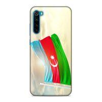 Xiaomi Redmi Note 8T Uyumlu Kılıf Azarbaijan (7) Telefon Kılıfı Gökyüzü Bayrak