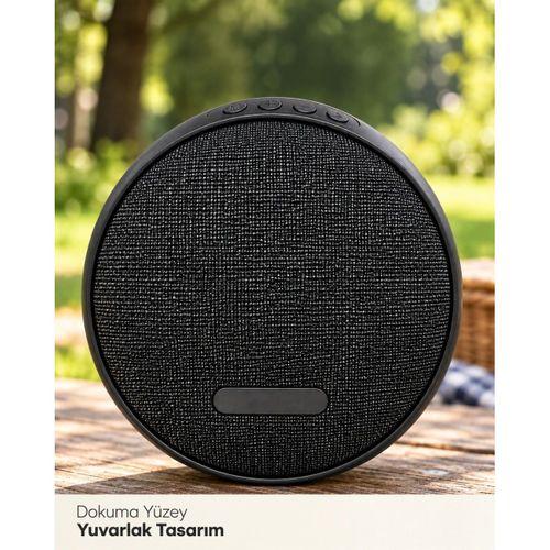Usb Ve Tf Kart Destekli Kablosuz Bluetooth Hoparlör Tuş Kontrollü Müzik Oynatma