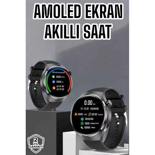 Akıllı Saat Bluetooth Bağlantılı Amoled Ekran Uyku Ve Sağlık Takibi