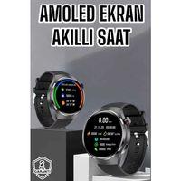 Akıllı Saat Bluetooth Bağlantılı Amoled Ekran Uyku Ve Sağlık Takibi