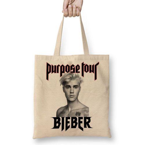 Justin Bieber Purpose Tour Bez Çanta Uzun Saplı