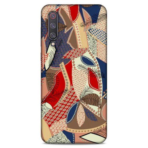 Lopard Xiaomi Mi 9 Uyumlu Kılıf Soyut Sanat (41) Baskılı Tank Kılıf