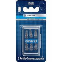Oral-B Clinic Line Interdental Arayüz Fırçası Yedeği Eğimli 6'lı
